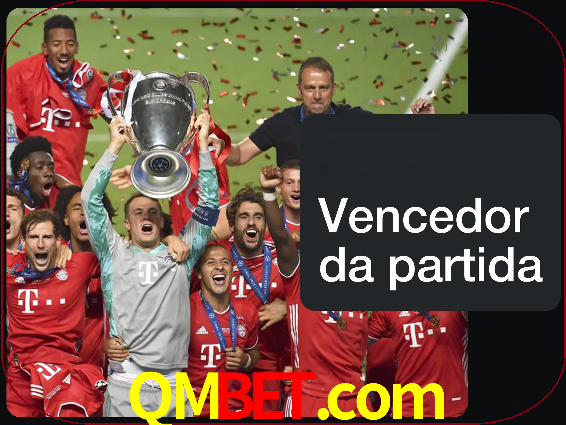 Aposte no vencedor e ganhe uma grande quantia de dinheiro.