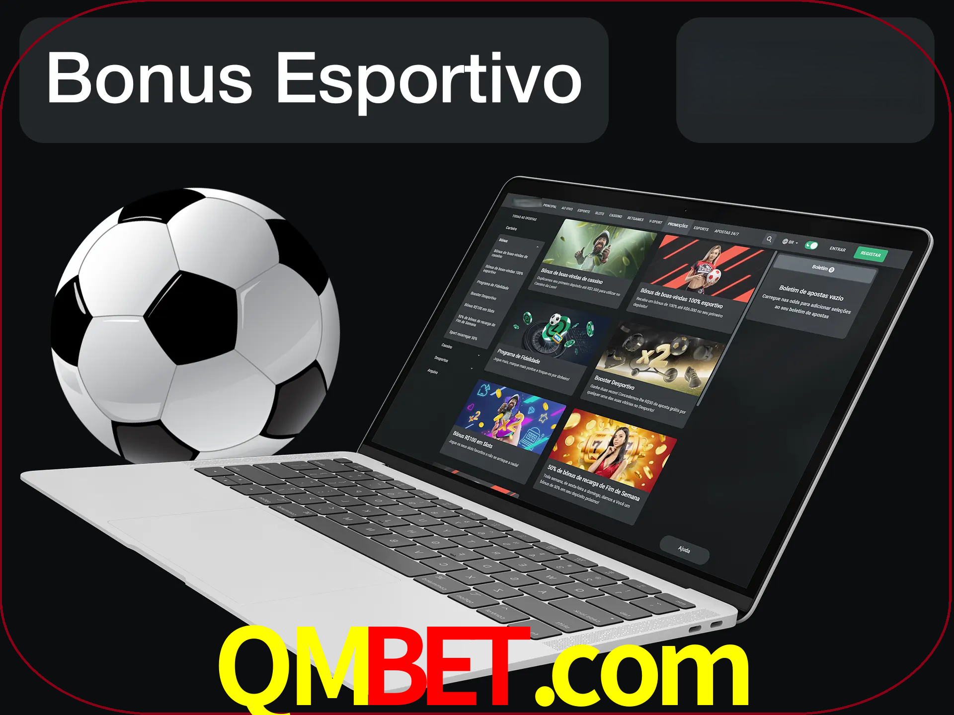 Antes de começar a apostar, use o bônus esportivo.